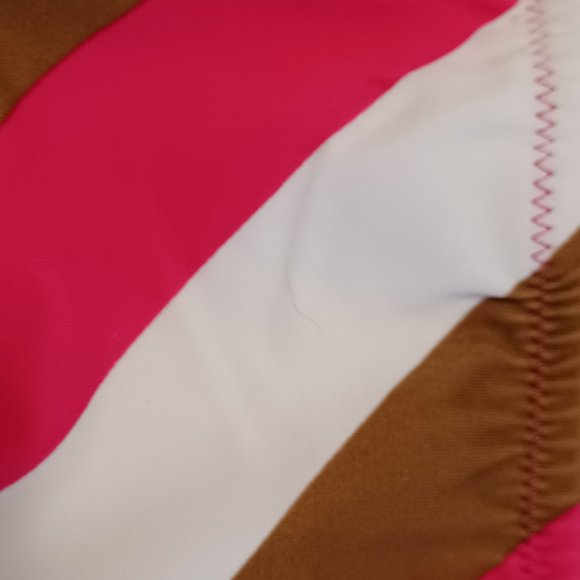 Victoria's Secret Low Rise Brief Bikini Bottom Only Nantucket Stripe XS - Picture 2 of 9